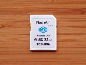flashairのSDカード