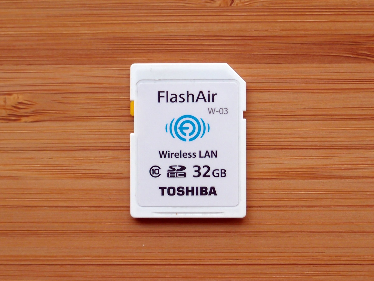 FlashAirが使えない!?フォーマットするとWifiが使えなくなります。